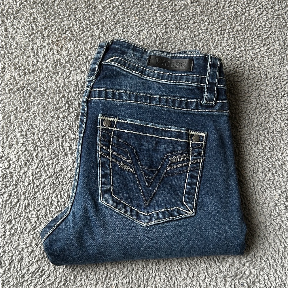 Vigoss Women's Dark Blue Denim Jeans
